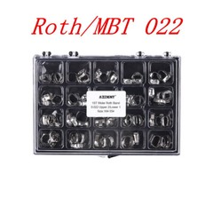 AZDENT Dental Orthodontic Buccal Tube 1st Molar Roth/MBT 022 16#-35# With Bands