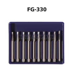 FG # 330 Dental Carbide 19mm Burs (10pcs Pack)