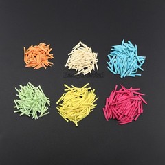 100 Pcs/Box Dental Fixing Wooden Wedges Disposable Contoured Matrices Wedge 11mm