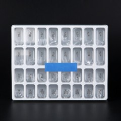 64pcs DENTAL Anterior Transparent Crowns № 1.910 CLEAR COLOUR Free Ship