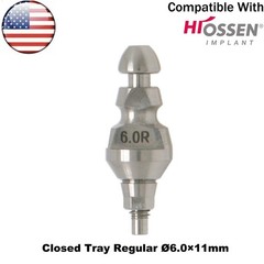 Dental Transfer Impression Coping Open Closed Tray lab Analog Fit Hiossen Osstem