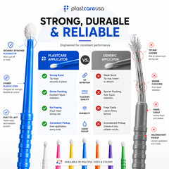 400 Micro Brushes Applicators Microbrush Dental (Regular, Fine, Super Fine) Eye