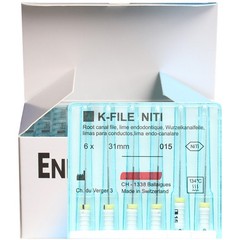 Dental K-FILE NITIFLEX NiTi Flexible Endodontic ENDO Root Canal K Files 21/25mm