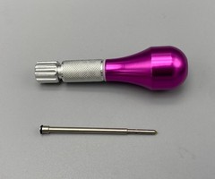 Dental Orthodontic Titanium Micro Implant Mini Screws Self-Drilling Fuchsia set