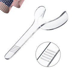 10pcs/packs Dental Autoclavable Lip Cheek Retractor T-shape Mouth Opener Clear