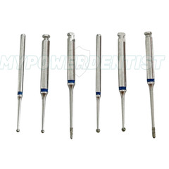 FG77006 Dental Pulpotomy Access Open Pulp Cavity Burs Less Invasive 6Pcs/Kit