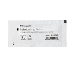 McKesson Lubricating Jelly Sterile 5 Gram Individual Packet 864 per Case 16-8946