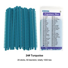 1000pcs Orthodontic Ligature Ties Elastic Ligas Ortodoncia Rubber Bands Brackets