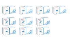 Cranberry Revosoft Nitrile Examination Gloves Large, Case of 3000- 3278