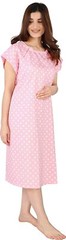 Maternity Gown Hospital Gown 100% Cotton Patient Gown Utopia Care