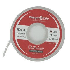 Dental Ortho Power Chains Elastic Ultra Spool Closed/Short/Long For Wire Braces