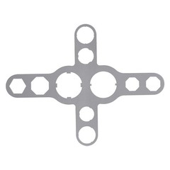 AZDENT Dental Handpiece Back Cover Implant Wrench fit Implant Motor Turbine