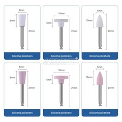 Dental Composite Polishing Kit RA Finishing and Polisher For Low Speed Handpiece