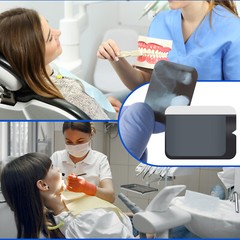 100pcs/box Phosphor Storage Plate 46x34mm X-ray pouch Barrier Envelopes Plastics