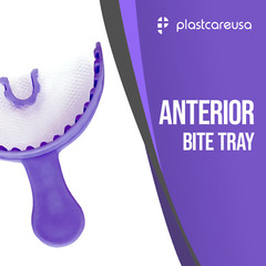 280 (8 Bags) Dental Bite Registration Impression Trays Mold Alginate (Anterior)