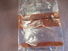 6″ x 9″ Biohazard Specimen Transport Bag + Pouch Box Lot of 500 or more 856
