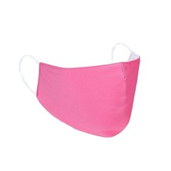 5 FUCHSIA 2-Layer Cotton Face Masks Washable Protective Covers Protection Gear