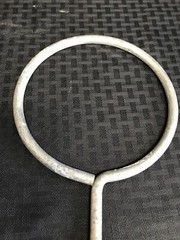 (2) Stainless Steel Round Support Clamp Ring 6-3/4” OD x 13-1/2” OAL 6-7/8” Arm