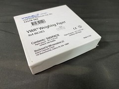 VWR 4”X4” Lightweight Weighing Paper 12578-165 (~400/pk)