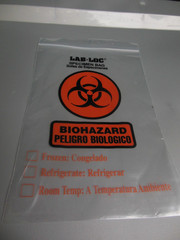 1000 Elkay plastics Lab-loc 6 x 9 specimen bags Lab220609 2mil