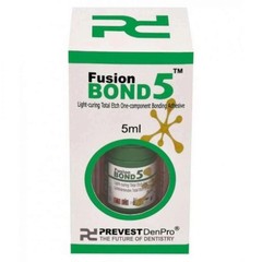 Dental FUSION BOND 5 Light Cured One Component Dentin Enamel 5th Gen. Bond 5ml,,