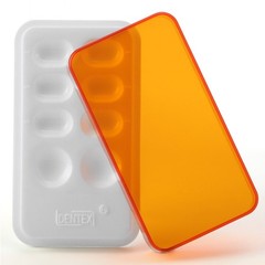 Dental Veneer Pretreatment Patch Cleaning Box /Veneers Shading Light Storage Box