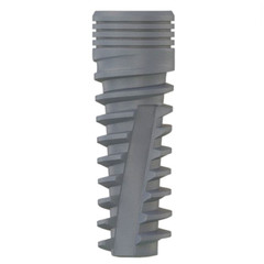 1pcs Dental Blue Line Fixture Int Hex 2.42mm Connection Titanium SLA