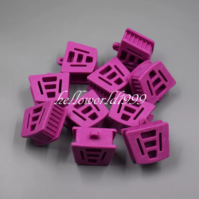Assorted Sizes Autoclave Mouth Silicone Props Bite Blocks Dental (Bag of 10)