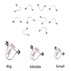 10Pc/Pack Dental Orthodontic Anterior Teeth Torque Spring Rectangular Arch L/M/S