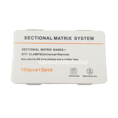 Dental Matrix Bands Ring Clamp Sectional Matrice Bands M4 Fit Garrison V3 System