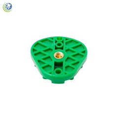 DENTAL PLASTIC DISPOSABLE OBLONG ARTICULATING MOUNTING PLATES GREEN BAG OF 10