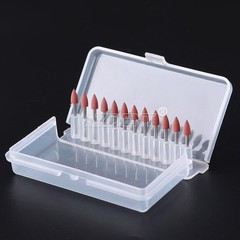12pcs Dental Polishing Polishers Bur Friction Grip FG 1.6mm Mini Points Brownie