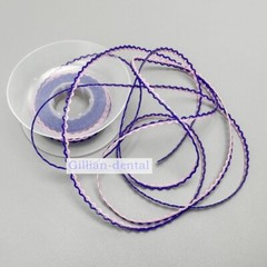 Dental Orthodontic Elastic Ultra Power Chains Rubber Band For Braces 2 Colors