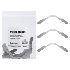 50 packs Dental Universal Matrix Bands Deep Margin Elevation Matrix 20pc/pack