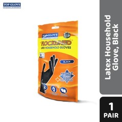 First Glove Black Industrial Disposable Nitrile Gloves