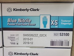 1000 Pack Kimberly Clark 53100 Powder Free Exam Gloves XS Ambidextrous