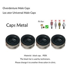 Zest Locator Abutment Retention Replacement Insert Cap Dental Overdenture Parts