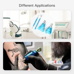 Barrier Film Tattoo Plastic Wrap Blue w/ Dispenser Box 4″ x 6″ 1 Roll 1200 Sheet