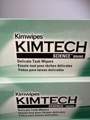 3 Boxes Kimtech Kim Wipes Disposable Task Wipes Lint Guard 11 x 12″ 34133 198ct