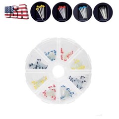 200 Pcs Dental Fiber Post Glass Quartz Teeth Restorative 1.2 1.4 1.6 1.8mm Posts