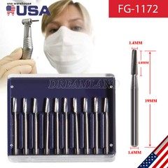SUPÉR Carbides FG1172, Friction Grip, Made in China 100 burs