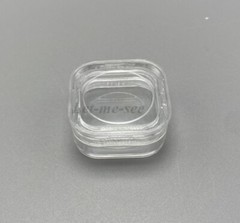 Denture False Inlay Teeth Membrane Case Fragile Hinged Display Jewelry Boxes