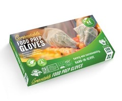 Compostable Food Prep Gloves Powderfree For Food Handling Cleaning & Gardening E