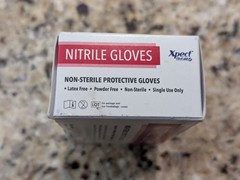 Xpect First Aid Nitrile Gloves Disposable Non-Sterile Protective Gloves 4 Pair