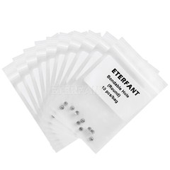 10XETERFANT Dental Ortho Bondable Lingual Buttons Round Base with Hole 10pc/pack