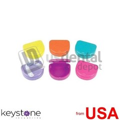 KEYSTONE High-Gloss Ortho Box – New Age Aqua, 120/Bx. 3/4in deep. Ortho 446111