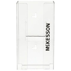 McKesson Glove Box Holder Clear Plastic 1-Box Capacity 16-6534 1 Each