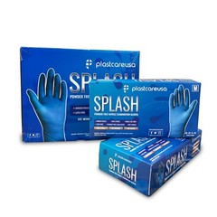 1000 Small Blue Nitrile 3.5 mil Powder Free Examination Gloves (10 Box of 100)
