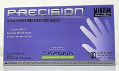 Adenna Precision PCS775 Nitrile PF Examination Gloves Medium Case of 10 Boxes