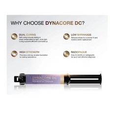 Dental Epitome DYNACORE DC Dual Curing Flowable Core Build up Cement 9gm Pack